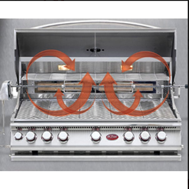 Cal Flame -  TOP GUN- Convection 5 Burner With Infrared Back Burner - BBQ19875CTG - (LP)