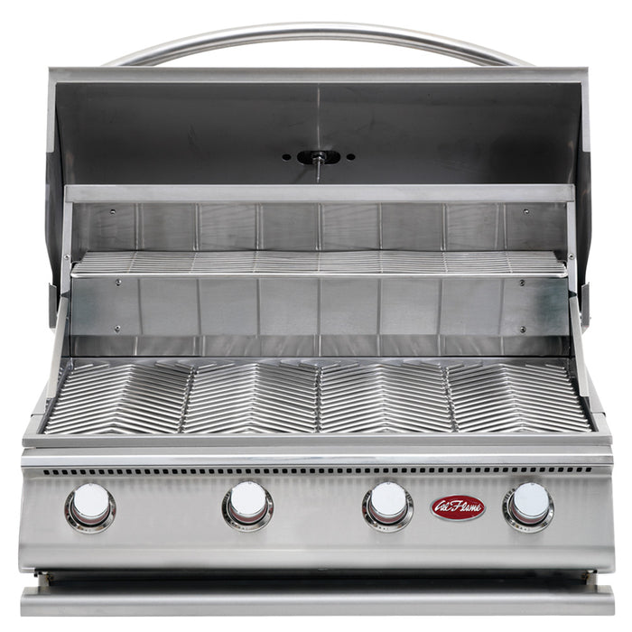 Cal Flame -  G Series 32-Inch 4-Burner Built-In Propane Gas Grill - BBQ18G04 - (LP)