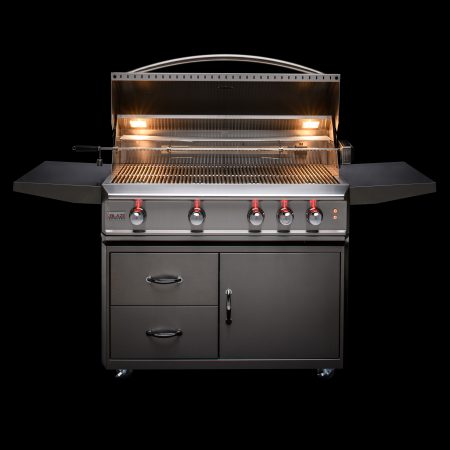 Blaze - Professional LUX 44-Inch 4 Burner Built-In Gas Grill With Rear Infrared Burner