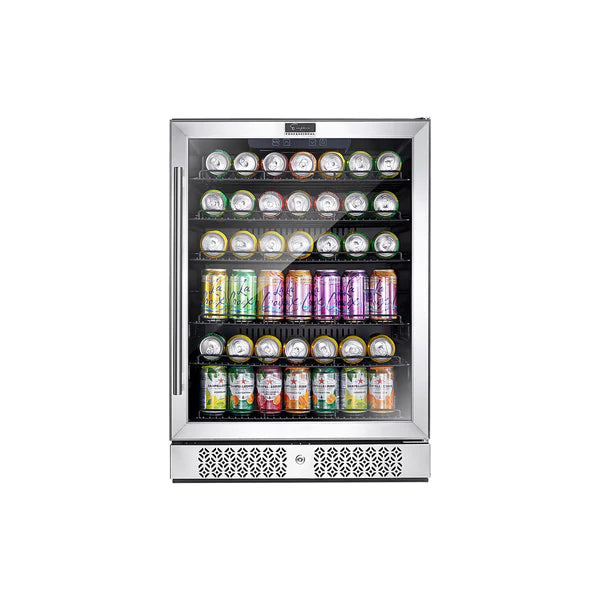 Empava - BR02S 24 Inch Freestanding & Under Counter Beverage Fridge