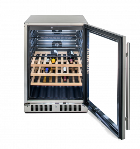 Blaze - 24-Inch Glass Front Outdoor Beverage Cooler